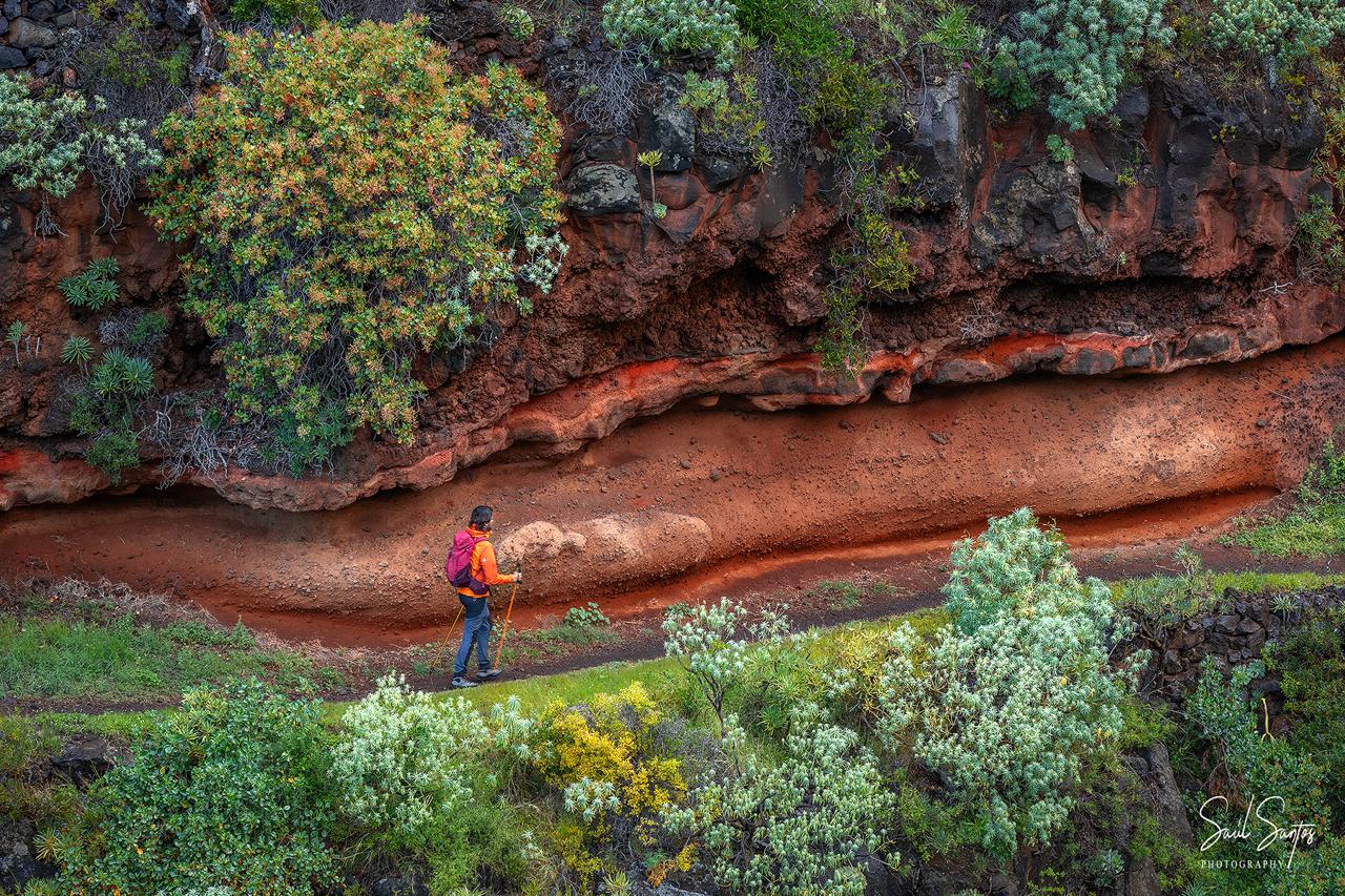 Barranco de los Sables - Santo Domingo de Garafía - GR131