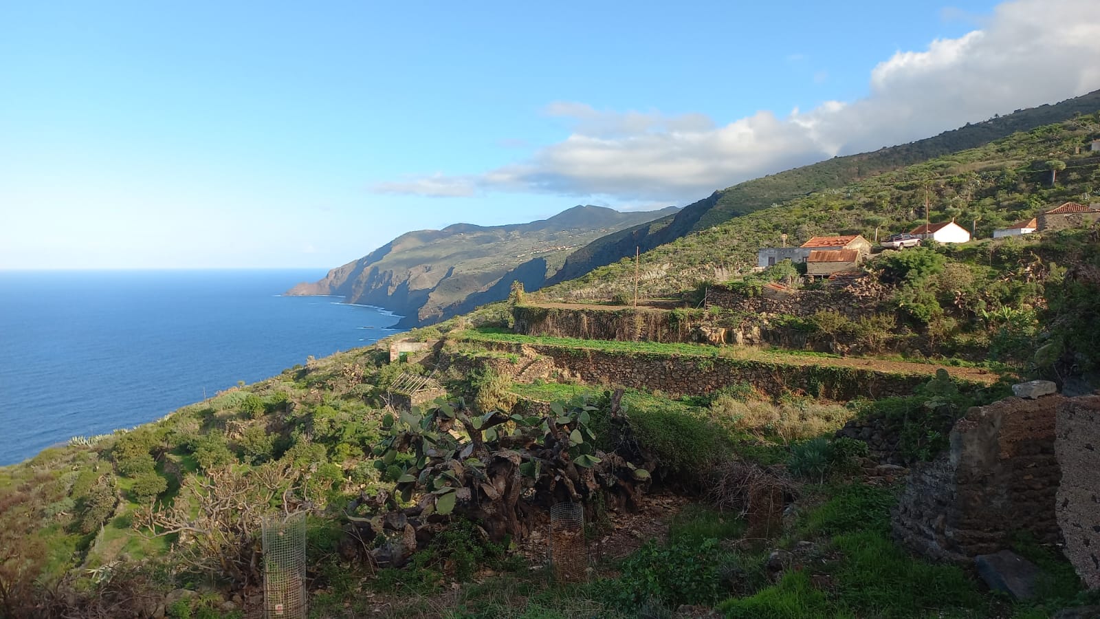 El Tablado - acantilados de Garafía, La Palma