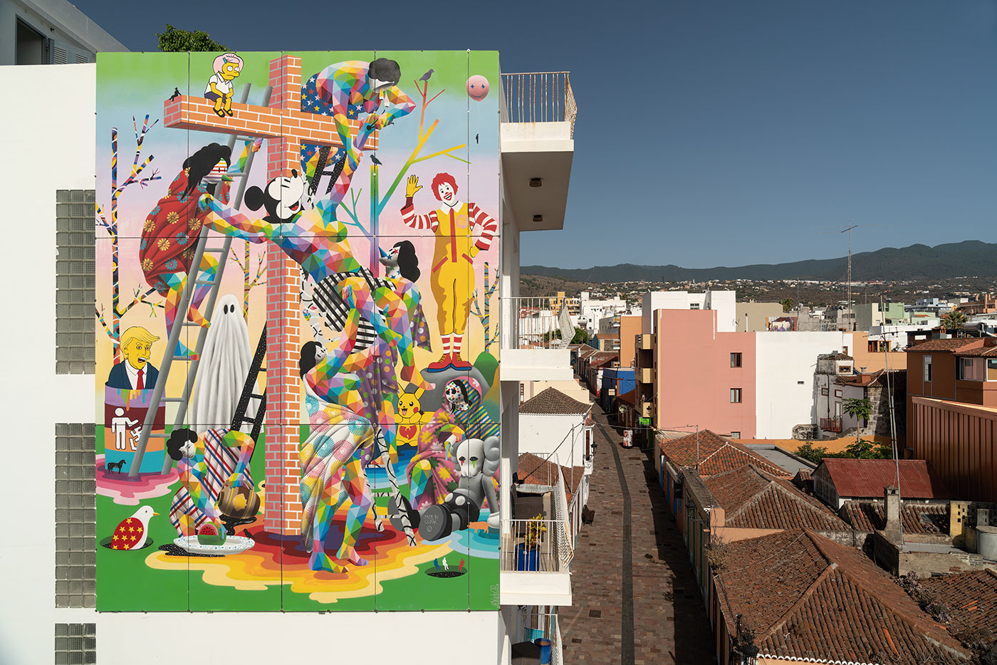 Pop's Descent Okuda Arte en Los Llanos de Aridane Qué ver en Los Llanos de Aridane