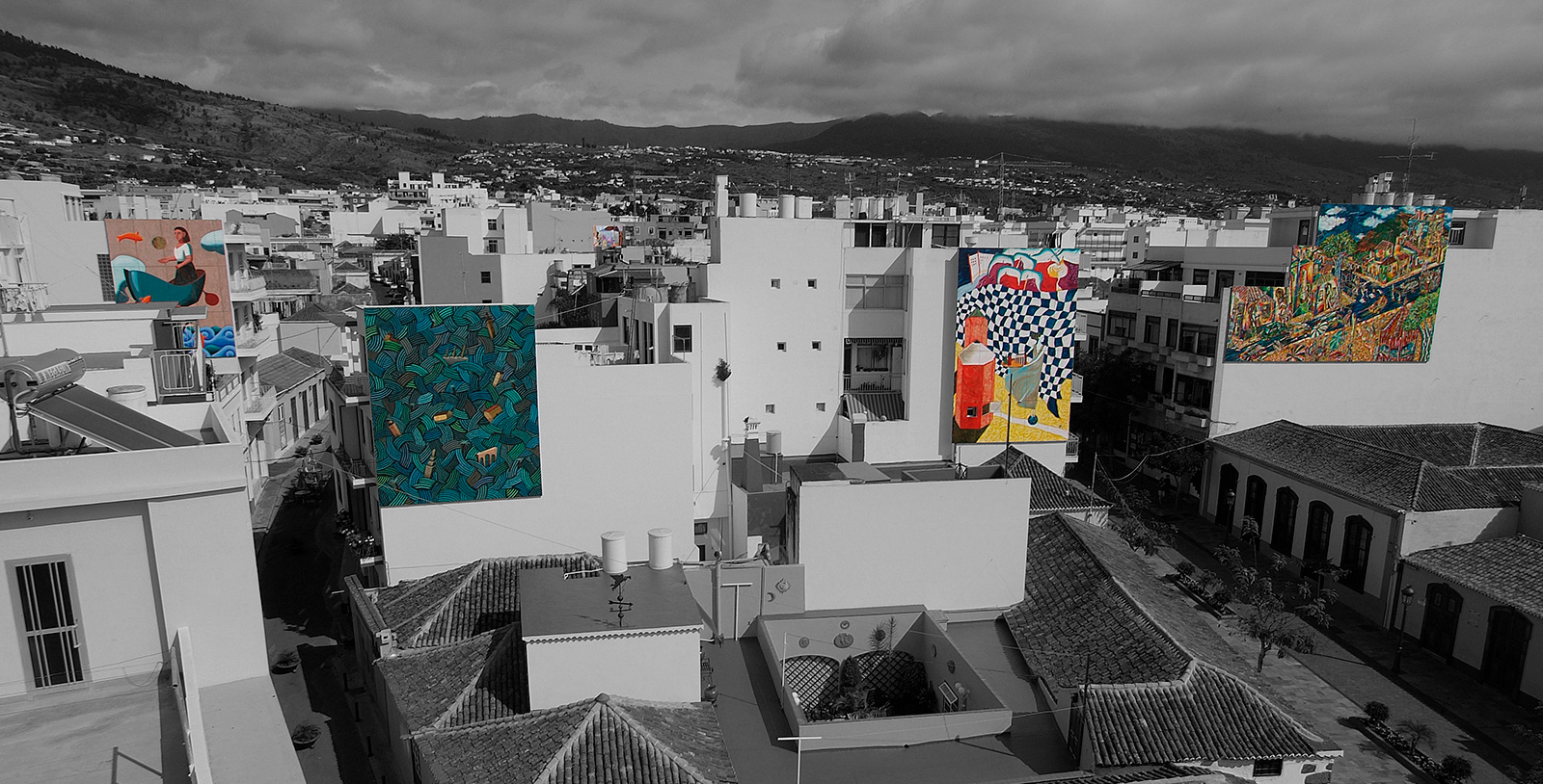 Muralismo en Los Llanos de Aridane, Arte y Graffitis, Visita guiada