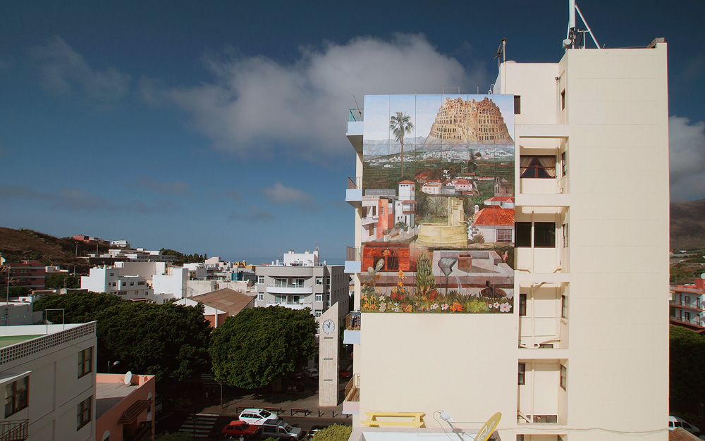 Luis Mayo Torre de Babel Arte en Los Llanos de Aridane qué ver en Los LLanos de Aridane
